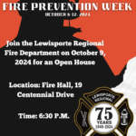 Fire Prevention Week - Open House Event