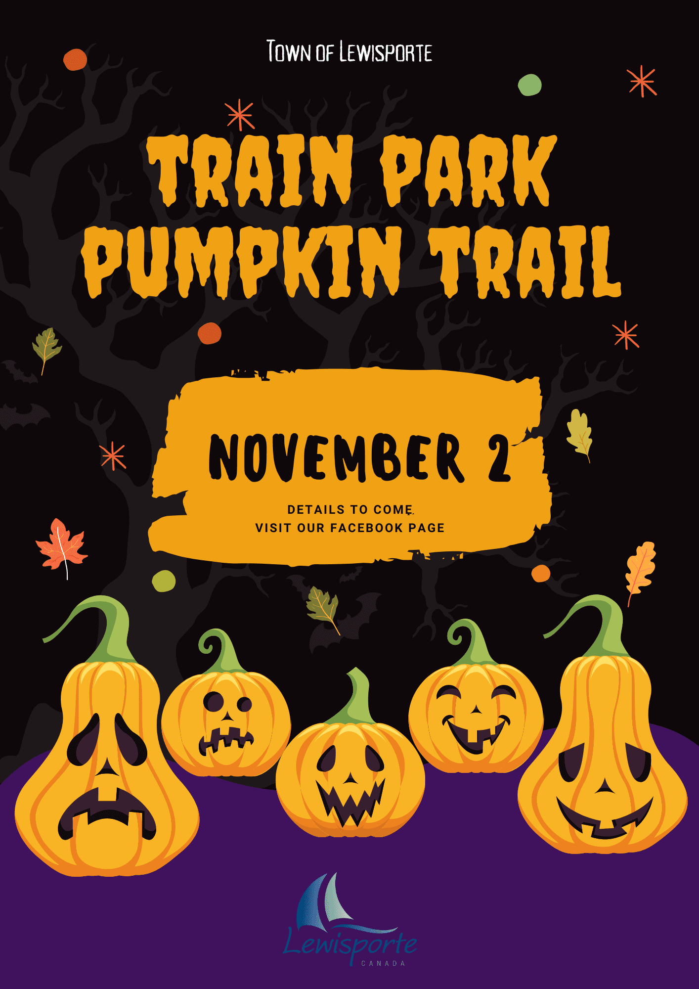 Train Park Pumpkin Trail